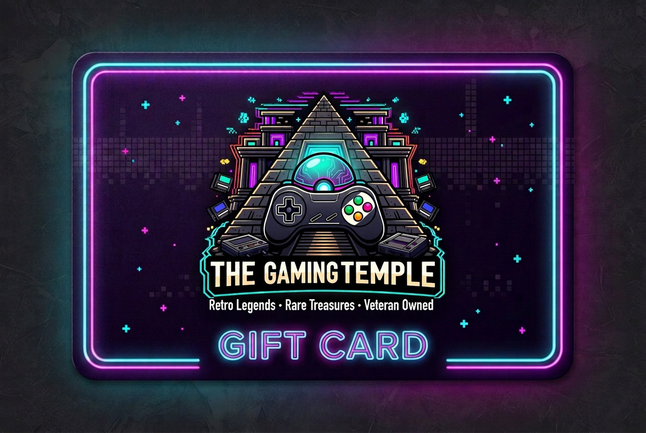 Classic Neon gift card design